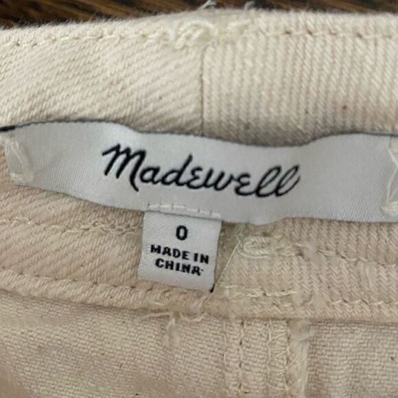 Madewell Capital A-Line Mini Skirt 0 - Picture 4 of 5
